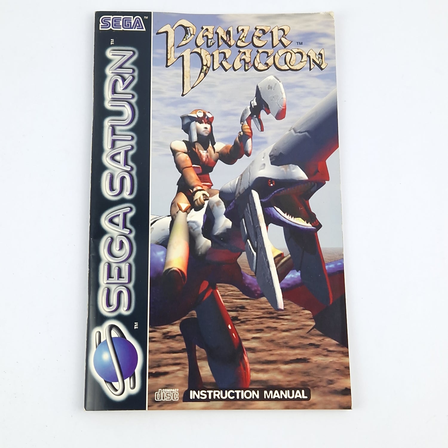 Sega Saturn Spiel : Panzer Dragoon - CD Anleitung OVP / Disk PAL Game