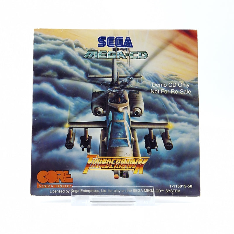 Sega Mega CD Game: Thunderhawk - OVP CD DEMO Version / Not for Re-Sale