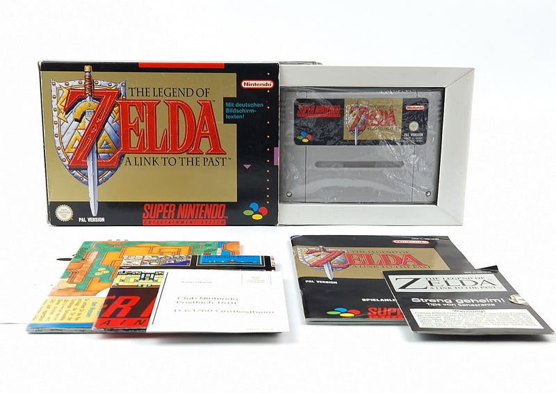 Super Nintendo Game: Zelda a link to the Past - Module Instructions Card OVP SNES