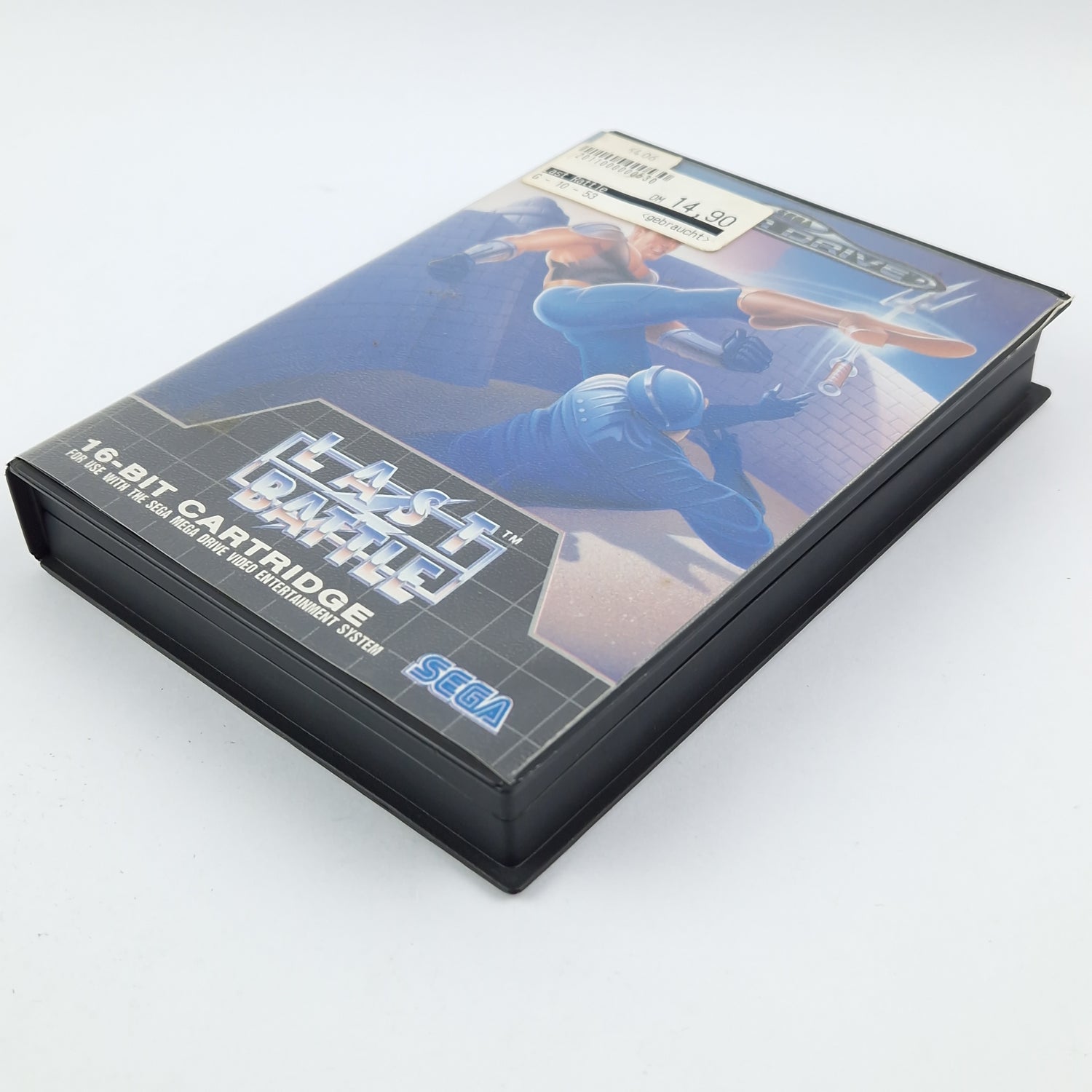 Sega Mega Drive Game: Last Battle - Module Instructions OVP cib / MD Pal Game