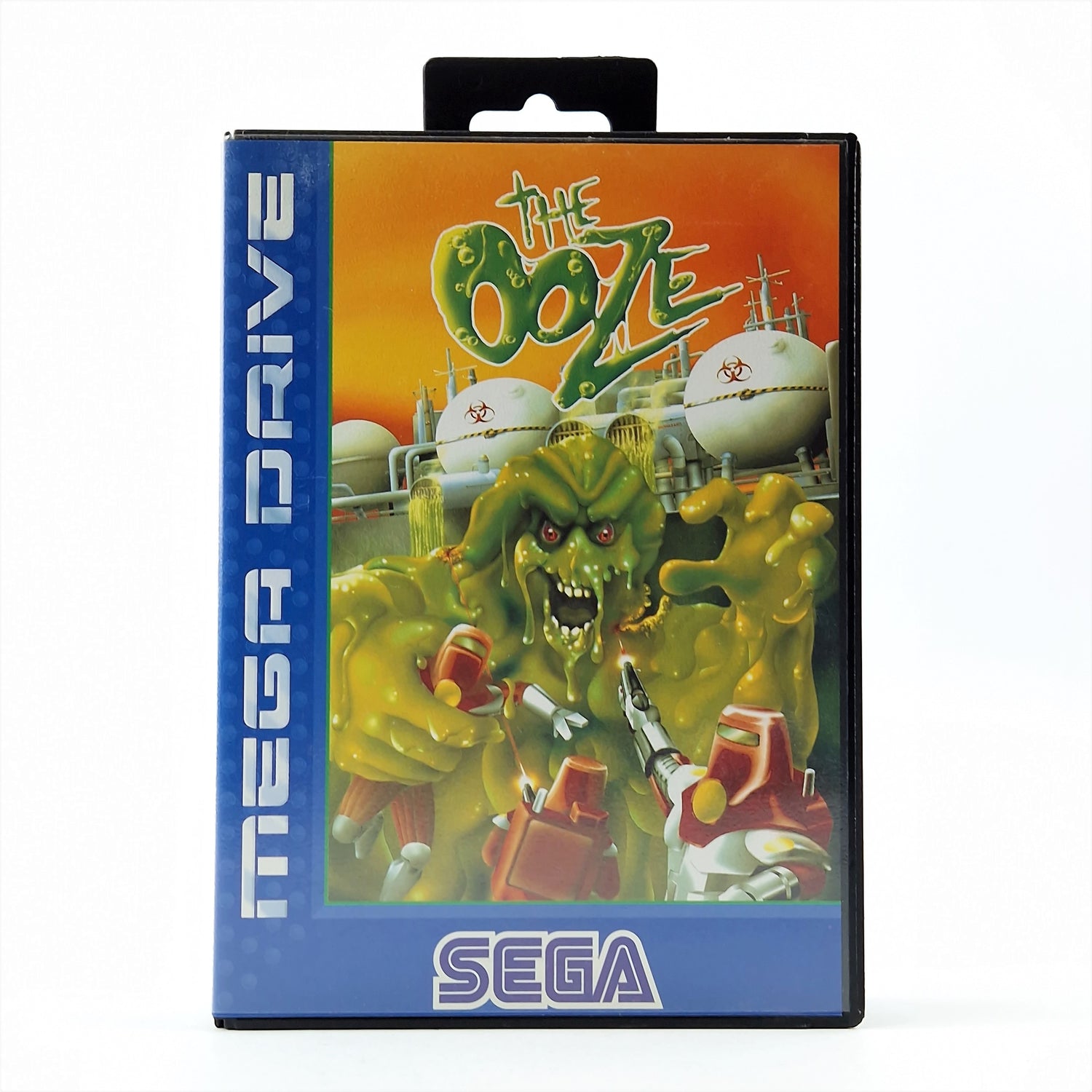 Sega Mega Drive Game: The Ooze - Module Instructions OVP cib / MD Pal Game