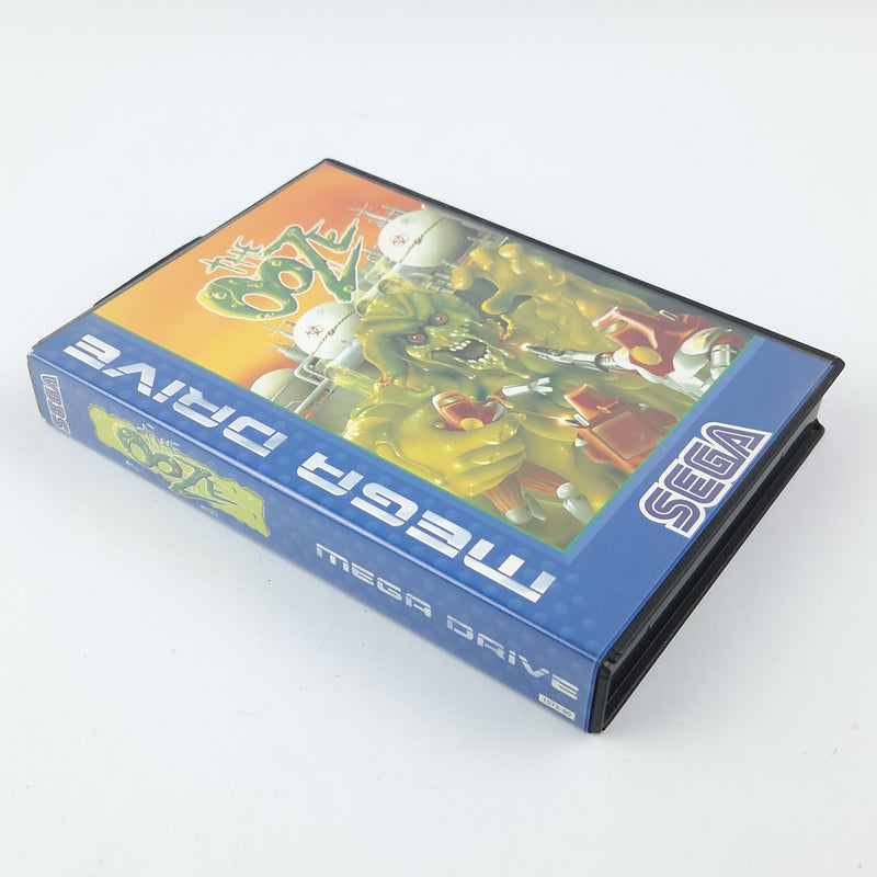 Sega Mega Drive Game: The Ooze - Module Instructions OVP cib / MD Pal Game