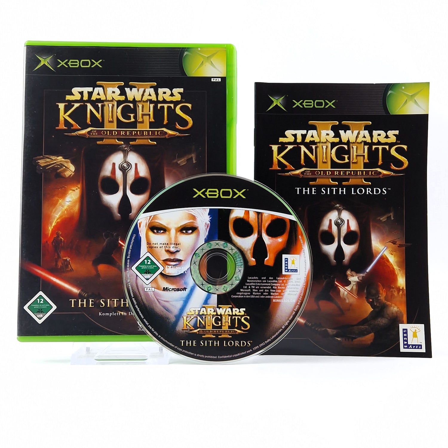 Xbox Classic Spiel : Star Wars Knights of the Old Republic II - Microsoft OVP