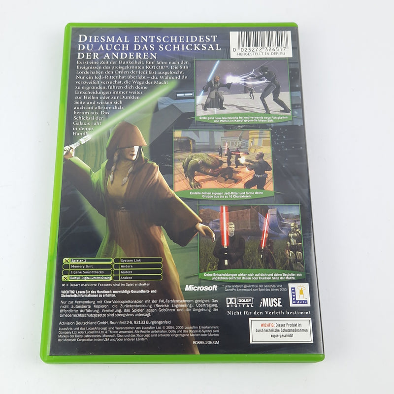 Xbox Classic Spiel : Star Wars Knights of the Old Republic II - Microsoft OVP