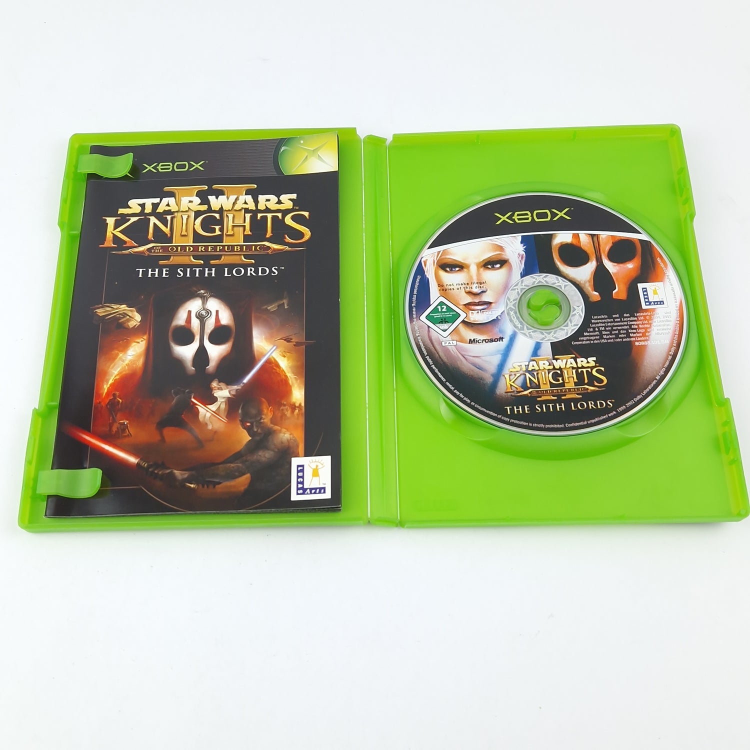 Xbox Classic Spiel : Star Wars Knights of the Old Republic II - Microsoft OVP