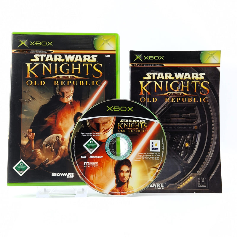 Xbox Classic Spiel : Star Wars Knights of the Old Republic - Microsoft OVP PAL