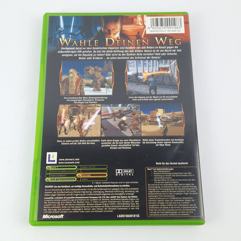 Xbox Classic Spiel : Star Wars Knights of the Old Republic - Microsoft OVP PAL