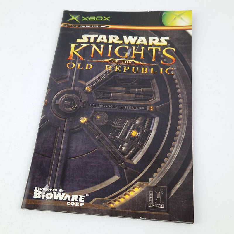 Xbox Classic Spiel : Star Wars Knights of the Old Republic - Microsoft OVP PAL