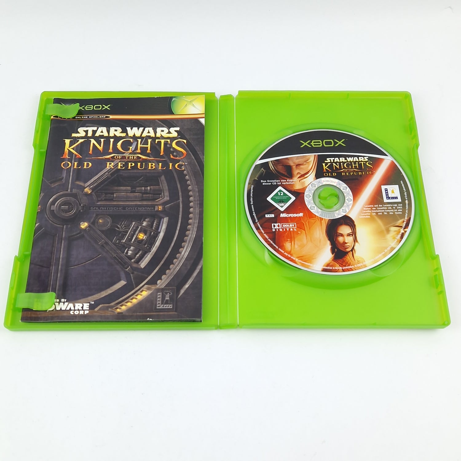 Xbox Classic Spiel : Star Wars Knights of the Old Republic - Microsoft OVP PAL