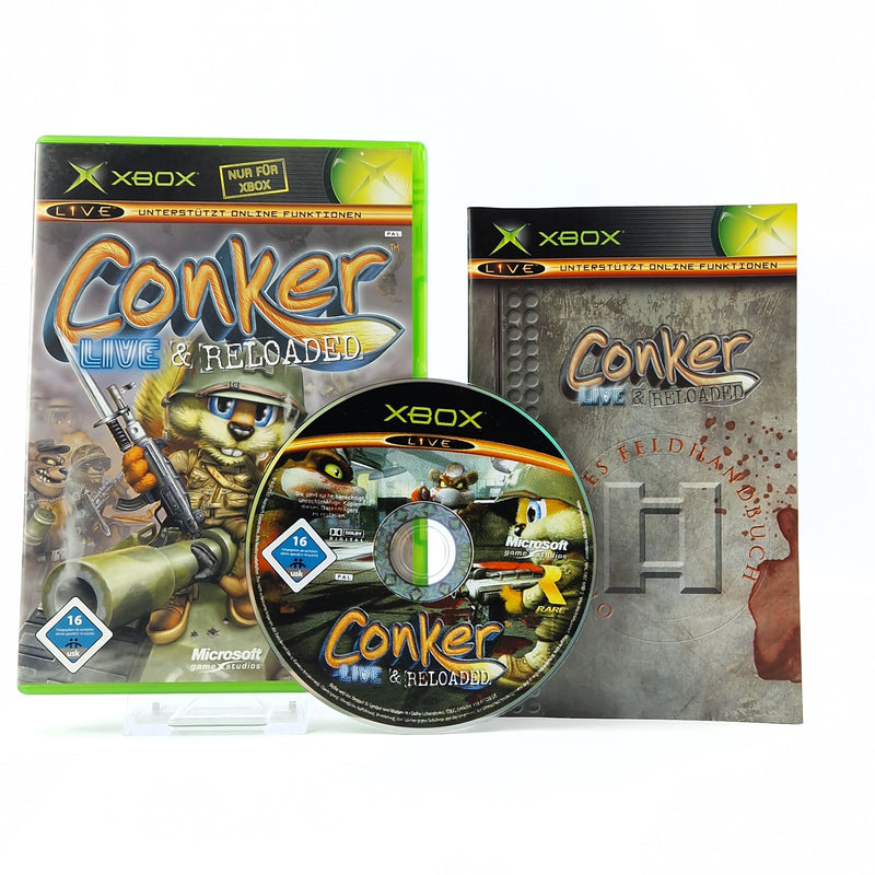 Xbox Classic Spiel : Conker Live & Reloaded - Microsoft OVP PAL