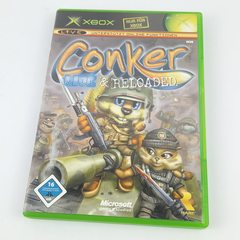 Xbox Classic Spiel : Conker Live & Reloaded - Microsoft OVP PAL