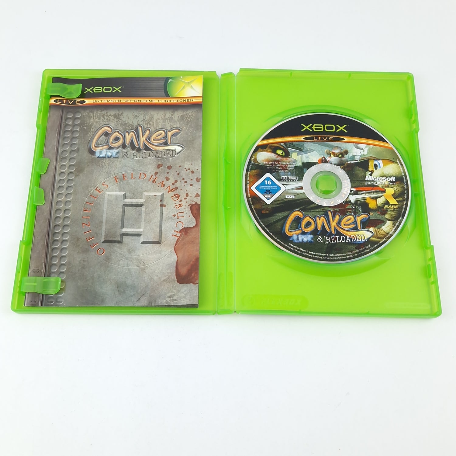 Xbox Classic Spiel : Conker Live & Reloaded - Microsoft OVP PAL