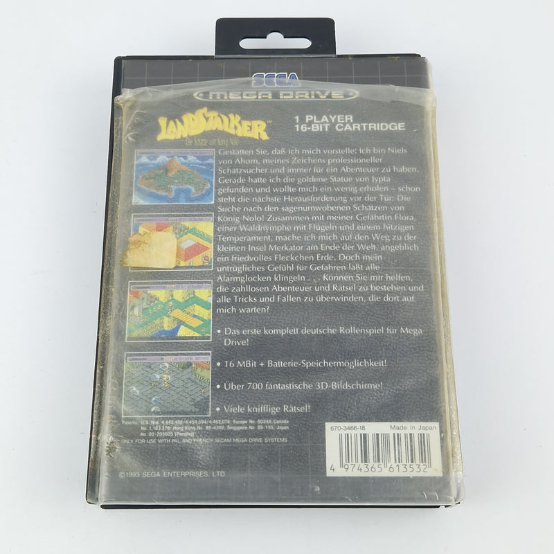 Sega Mega Drive Spiel : Landstalker + Players Guide - Modul OVP Anleitung cib