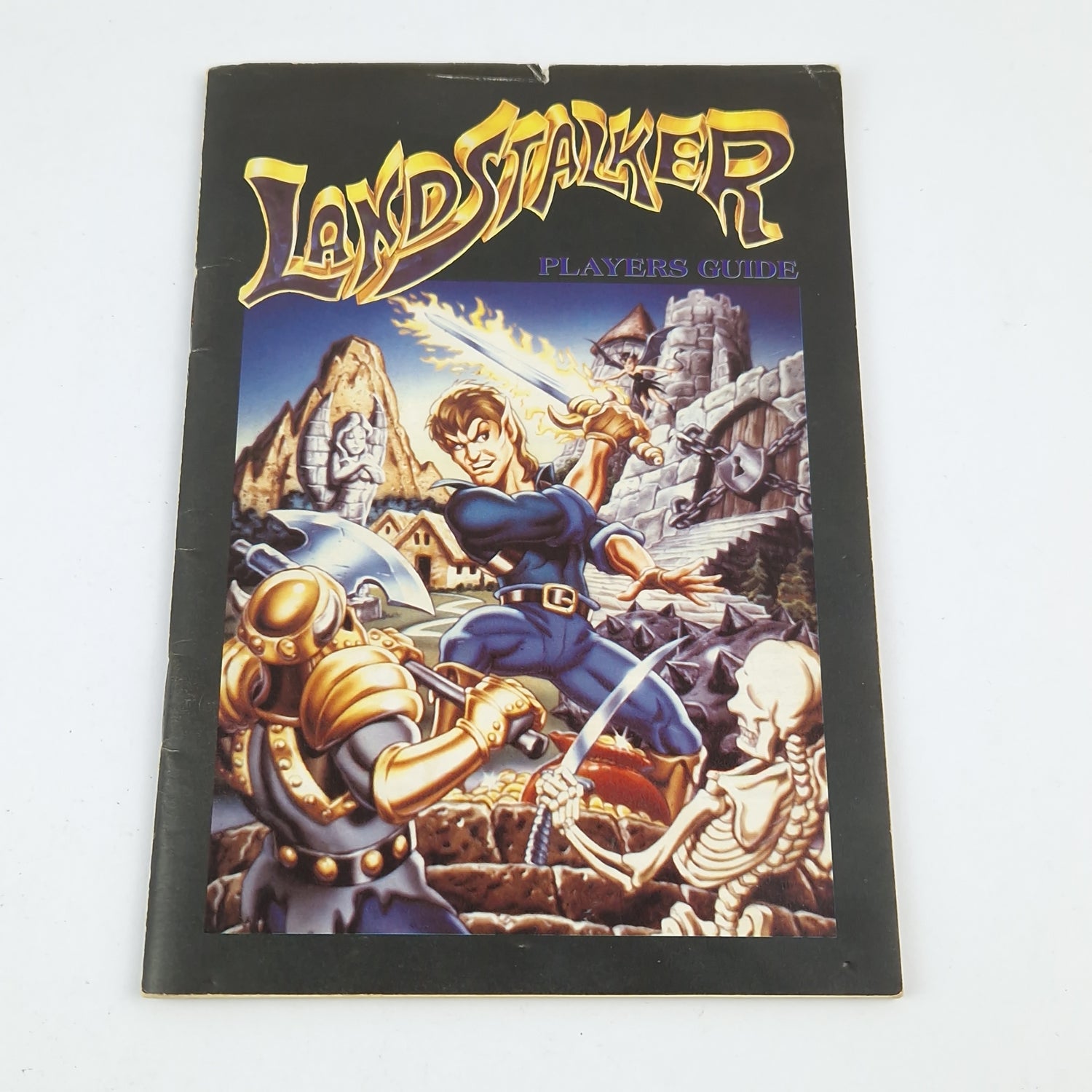 Sega Mega Drive Spiel : Landstalker + Players Guide - Modul OVP Anleitung cib