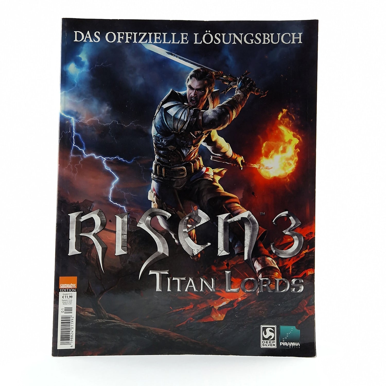 Risen 3 Titan Lords the official walkthrough book / game advisor / gui