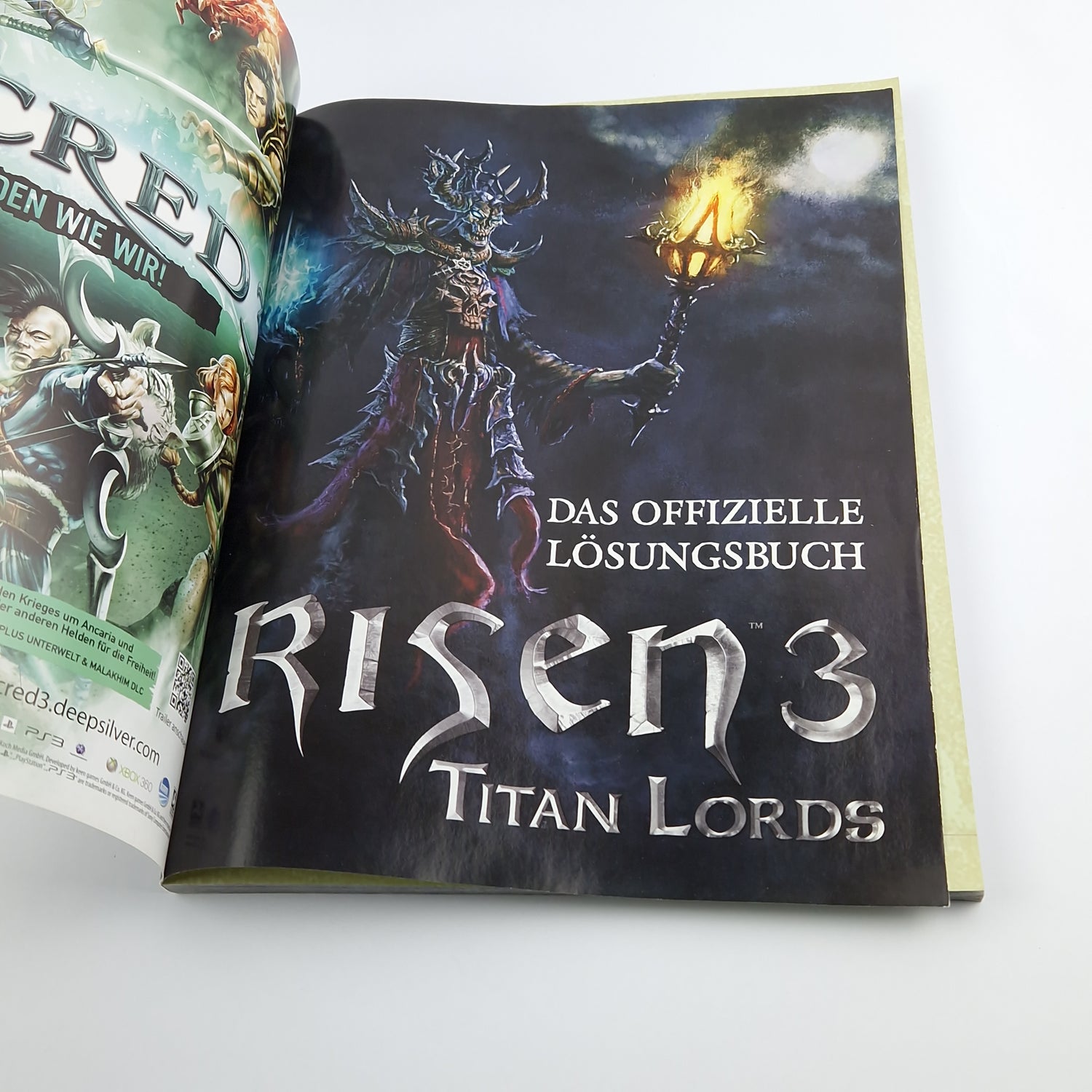 Risen 3 Titan Lords the official walkthrough book / game advisor / gui