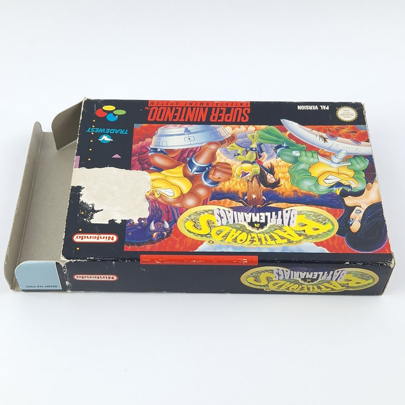 Super Nintendo game: Battletoads in Battlemaniacs - Module instructions OVP / SNES