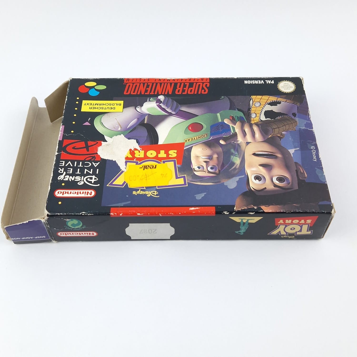 Super Nintendo Game: Disney's Toy Story - Module Instructions OVP cib / SNES PAL