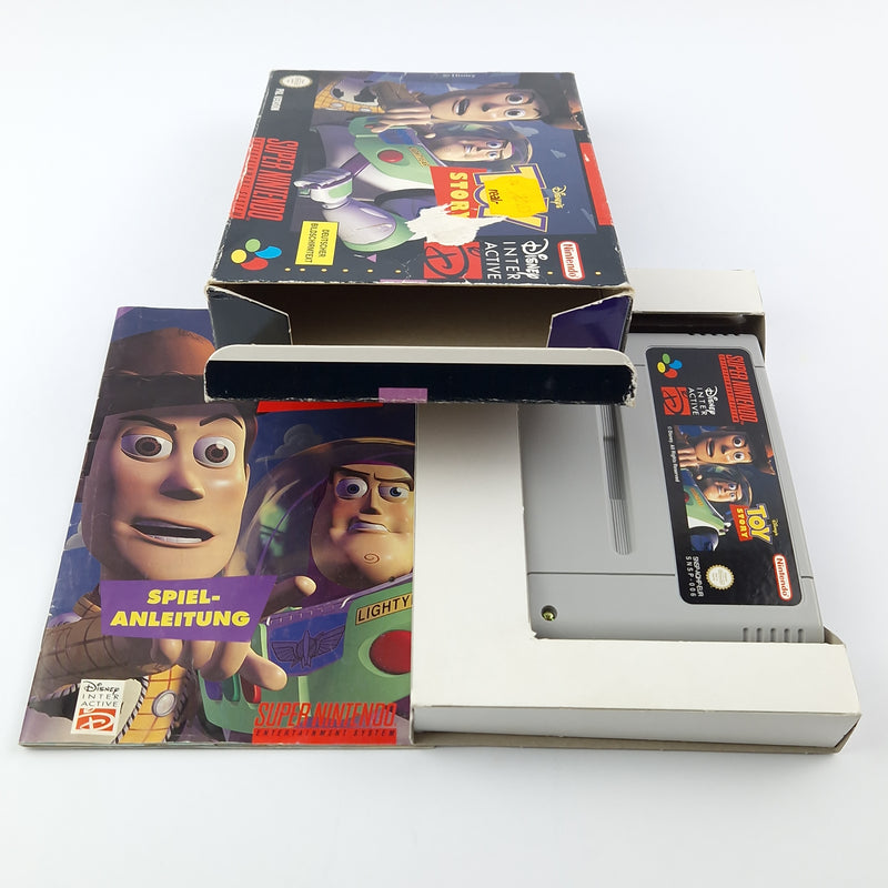 Super Nintendo Game: Disney's Toy Story - Module Instructions OVP cib / SNES PAL