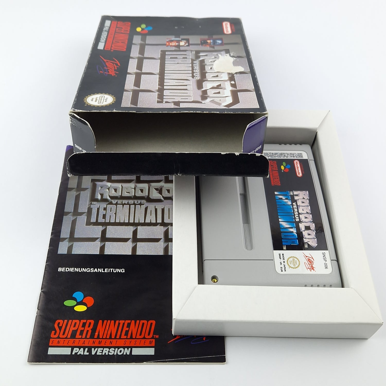 Sega Mega Drive Spiel : RoboCop 3 - OVP Anleitung PAL