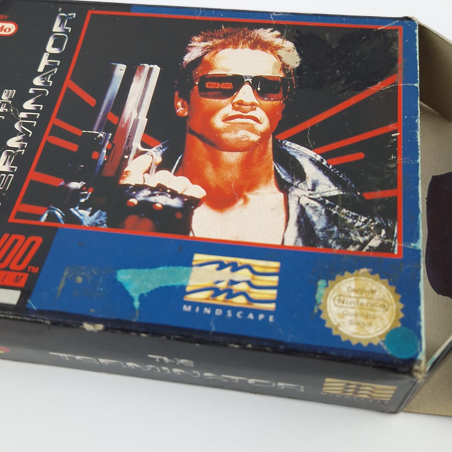 Super Nintendo Game: The Terminator - Module Instructions OVP SNES