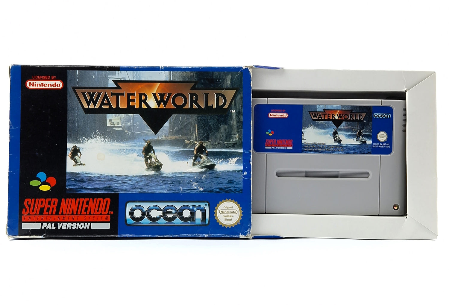 Super Nintendo Game: Water World - Module OVP without instructions SNES