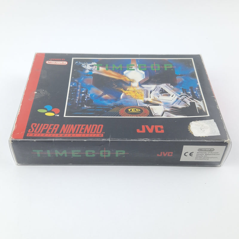 Super Nintendo Game: Timecop - Module Instructions OVP cib / SNES PAL EUR