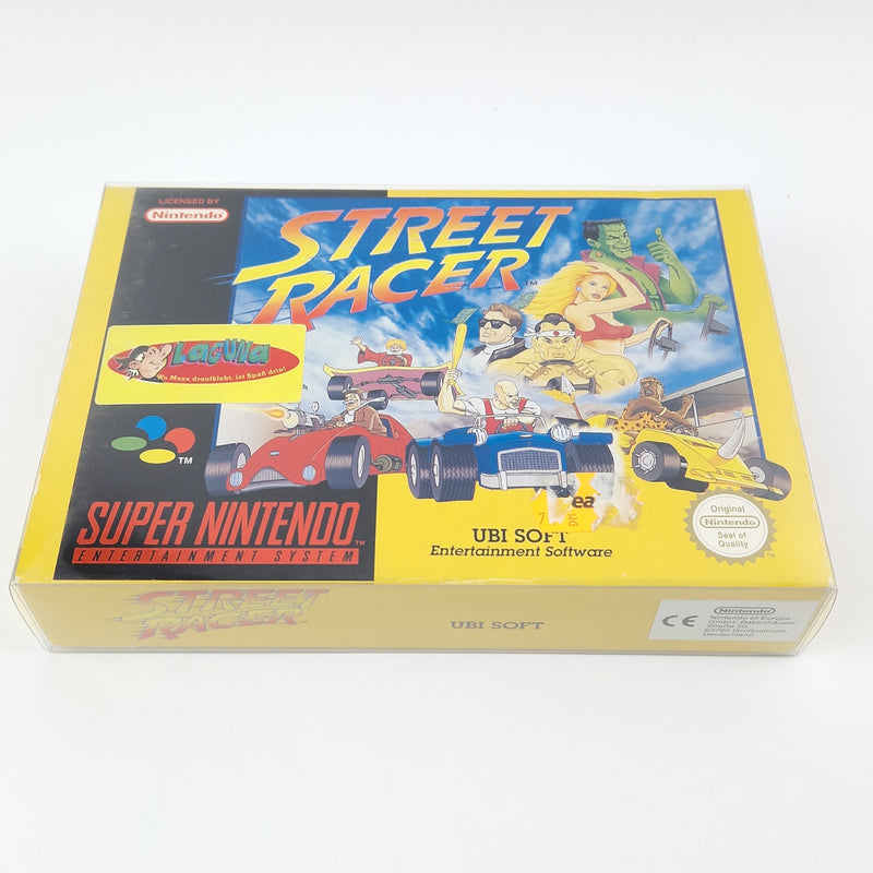 Super Nintendo Spiel : Street Racer - Modul Anleitung OVP cib / SNES PAL EUR