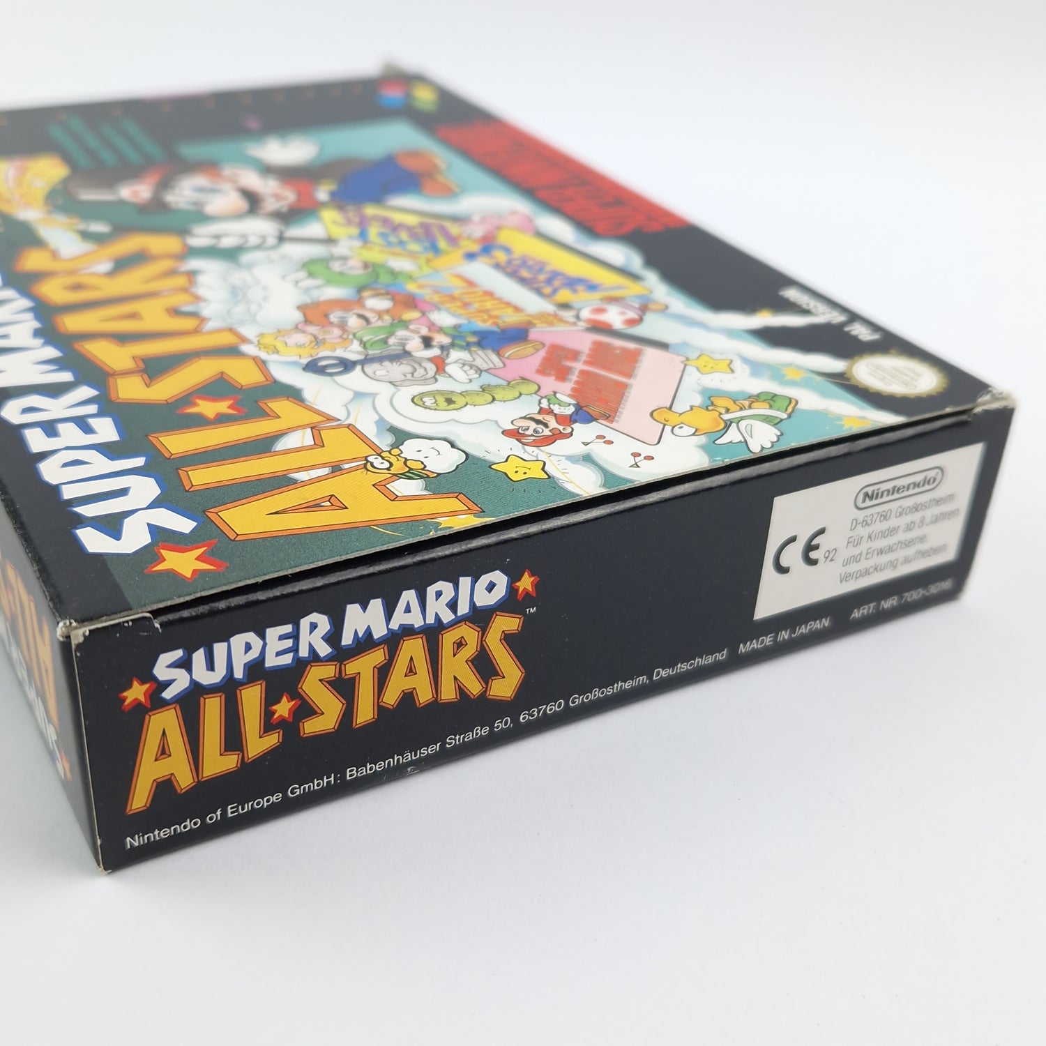 Super Nintendo game: Super Mario Allstars - Module instructions OVP cib / SNES NOE