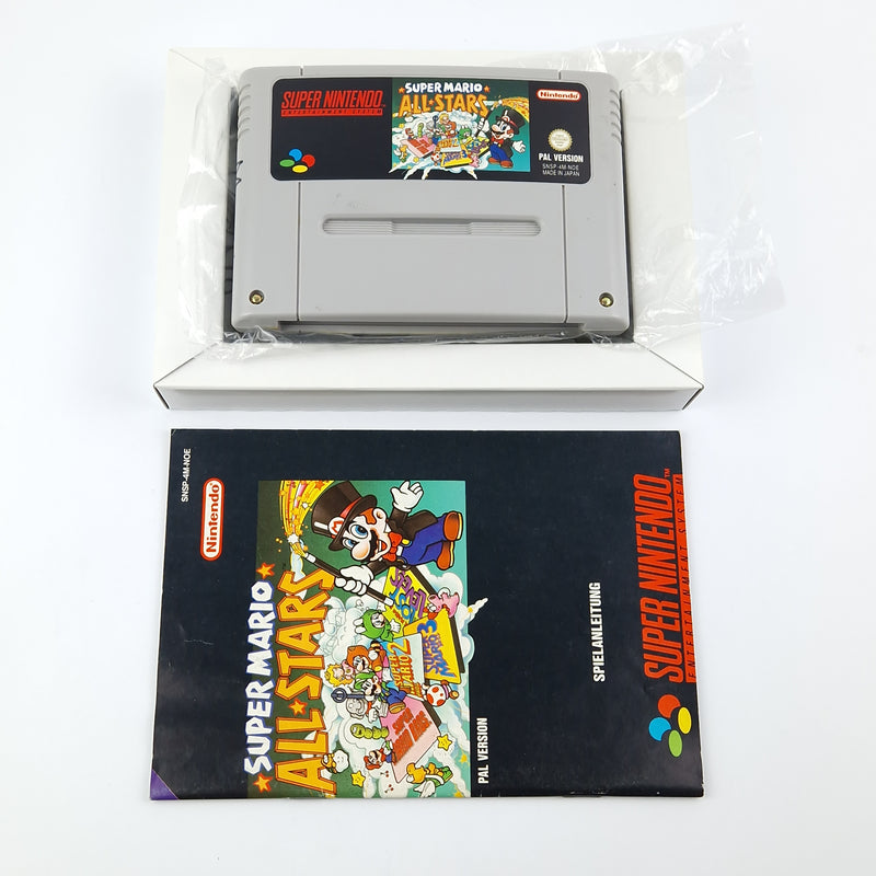 Super Nintendo game: Super Mario Allstars - Module instructions OVP cib / SNES NOE