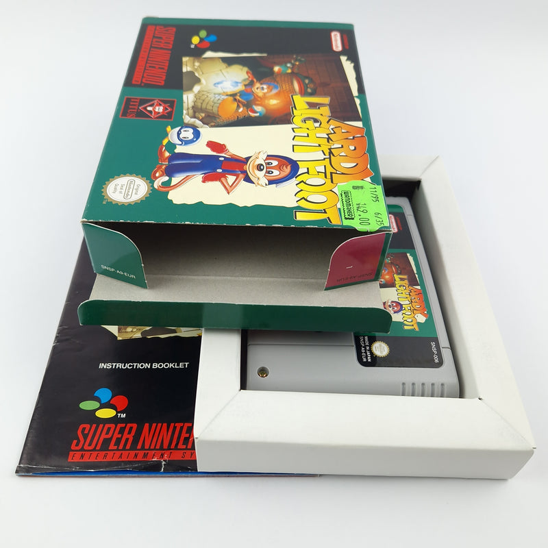 Super Nintendo Spiel : Ardy Light Foot - Modul Anleitung OVP / SNES OVP PAL EUR