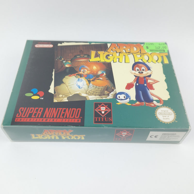 Super Nintendo Spiel : Ardy Light Foot - Modul Anleitung OVP / SNES OVP PAL EUR