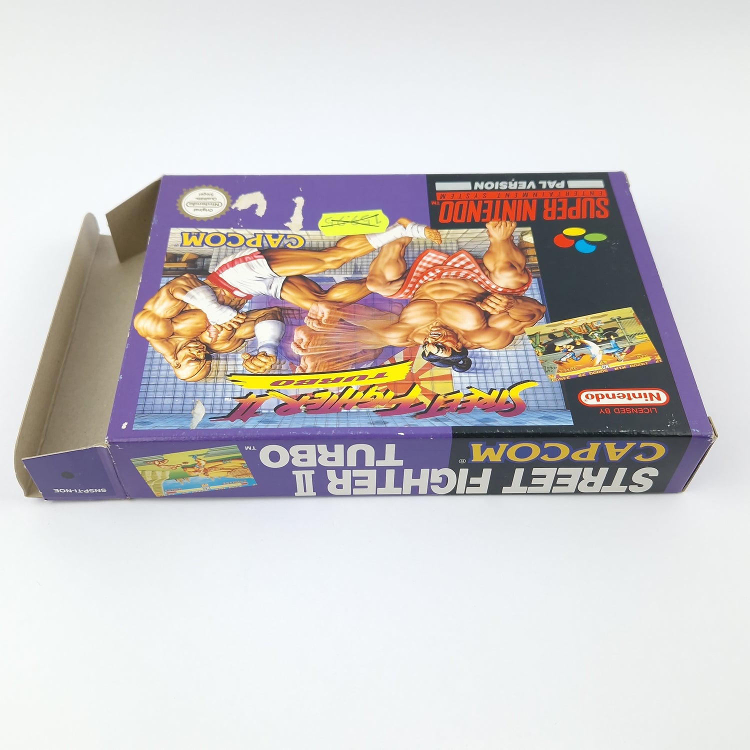 Super Nintendo Spiel : Street Fighter II Turbo - Modul Anleitung OVP / SNES NOE