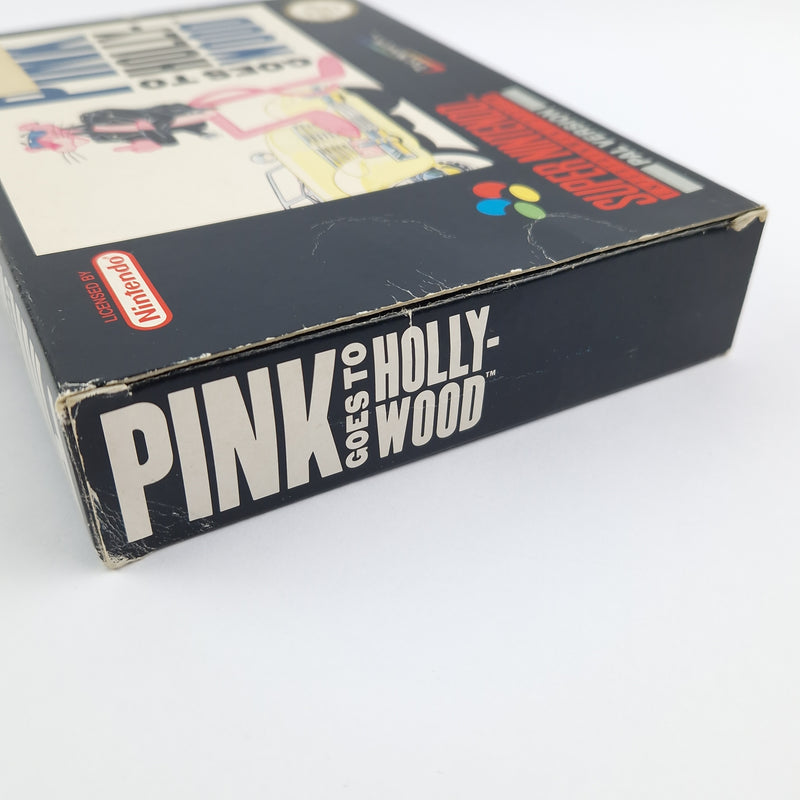 Super Nintendo Game: Pink Goes to Hollywood - Module Instructions OVP cib SNES