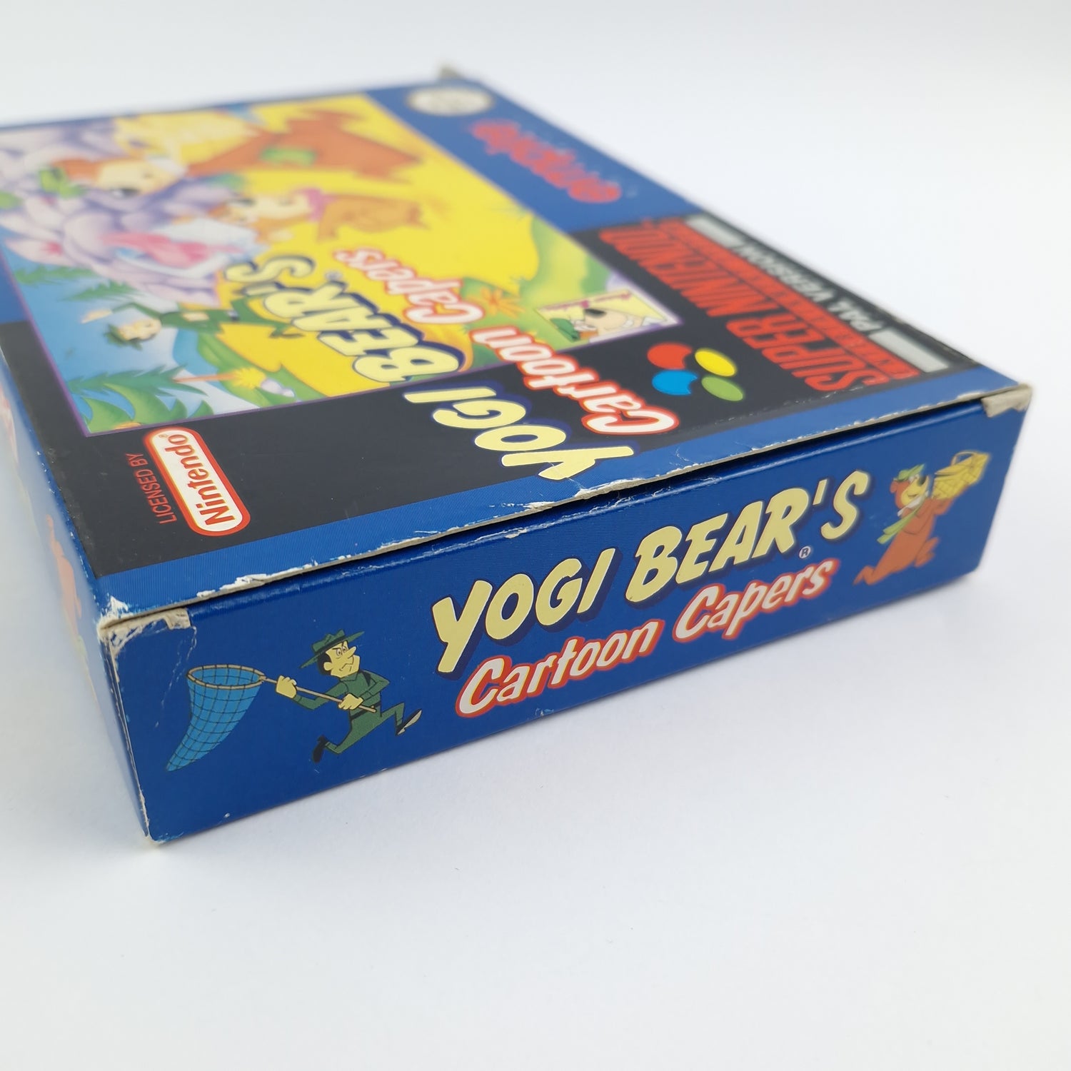 Super Nintendo Game: Yogi Bear's Cartoon Capers - Module Instructions OVP SNES NOE