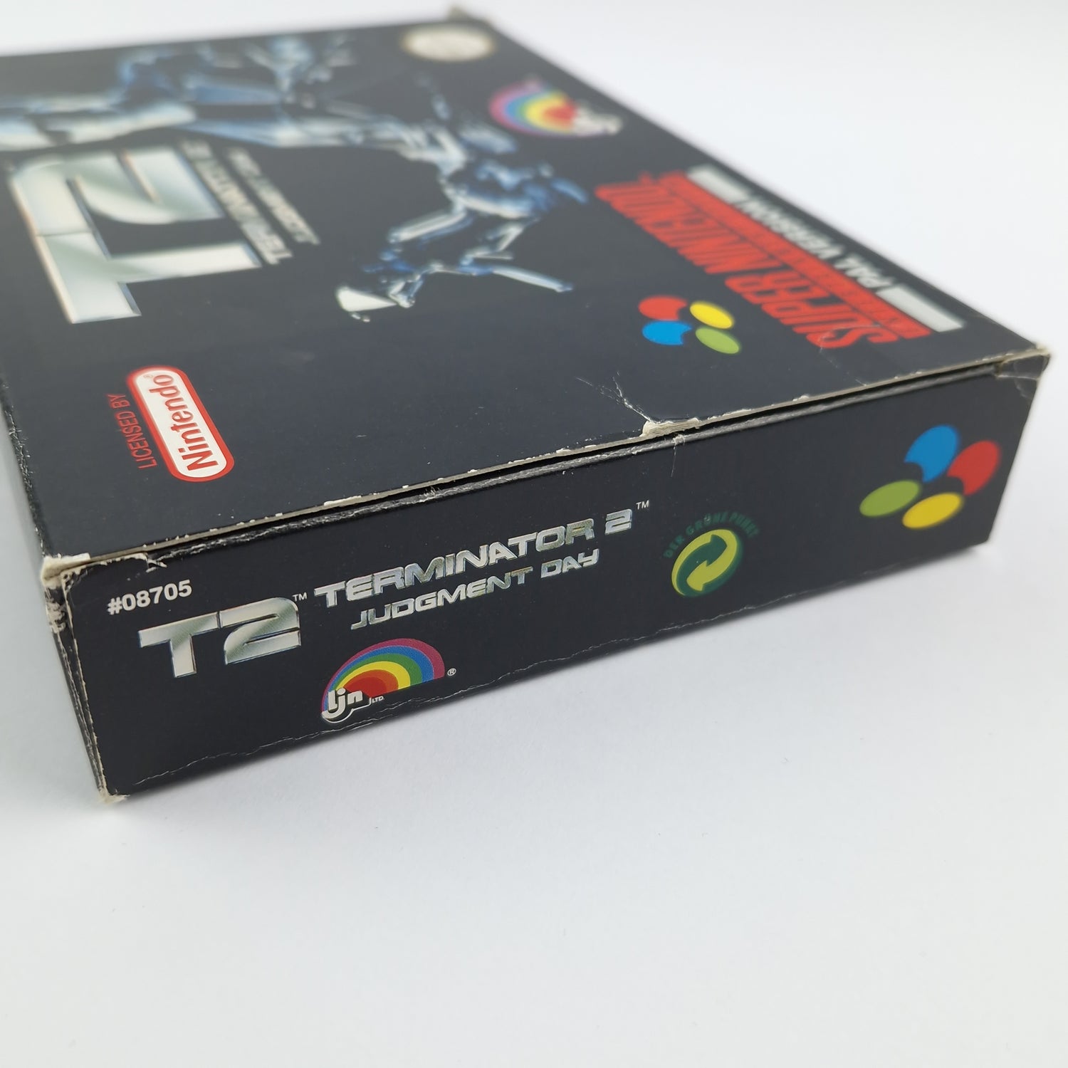 Super Nintendo Game: T2 Terminator 2 Judgment Day - Module Instructions OVP SNES