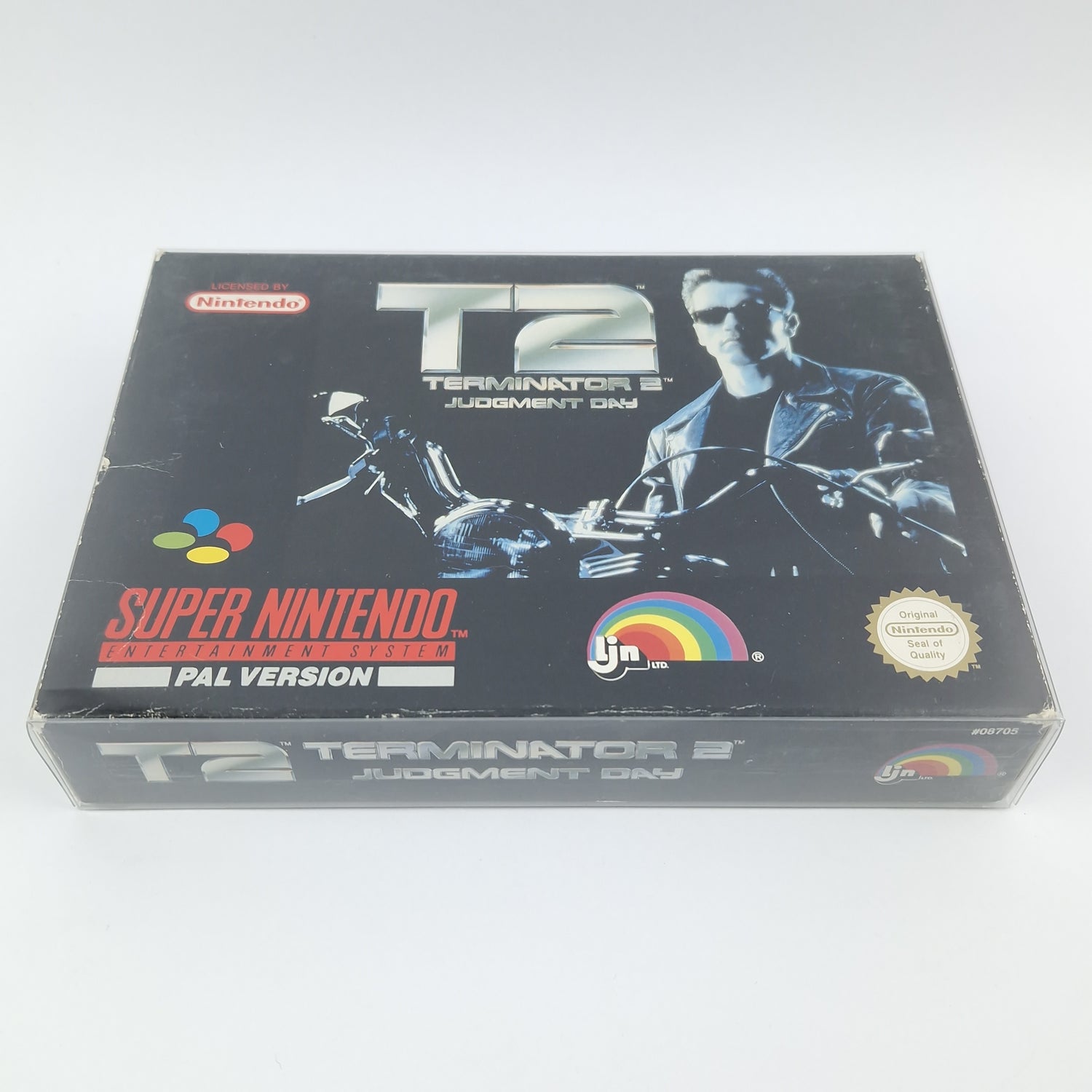 Super Nintendo Game: T2 Terminator 2 Judgment Day - Module Instructions OVP SNES