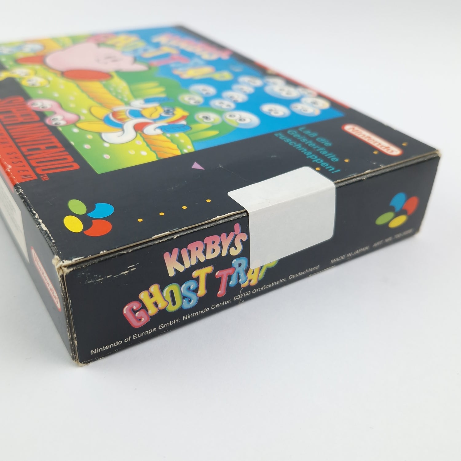 Super Nintendo Spiel : Kirbys Ghost Trap - Modul Anleitung OVP cib / SNES NOE