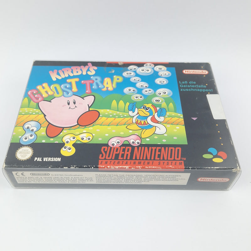 Super Nintendo Spiel : Kirbys Ghost Trap - Modul Anleitung OVP cib / SNES NOE