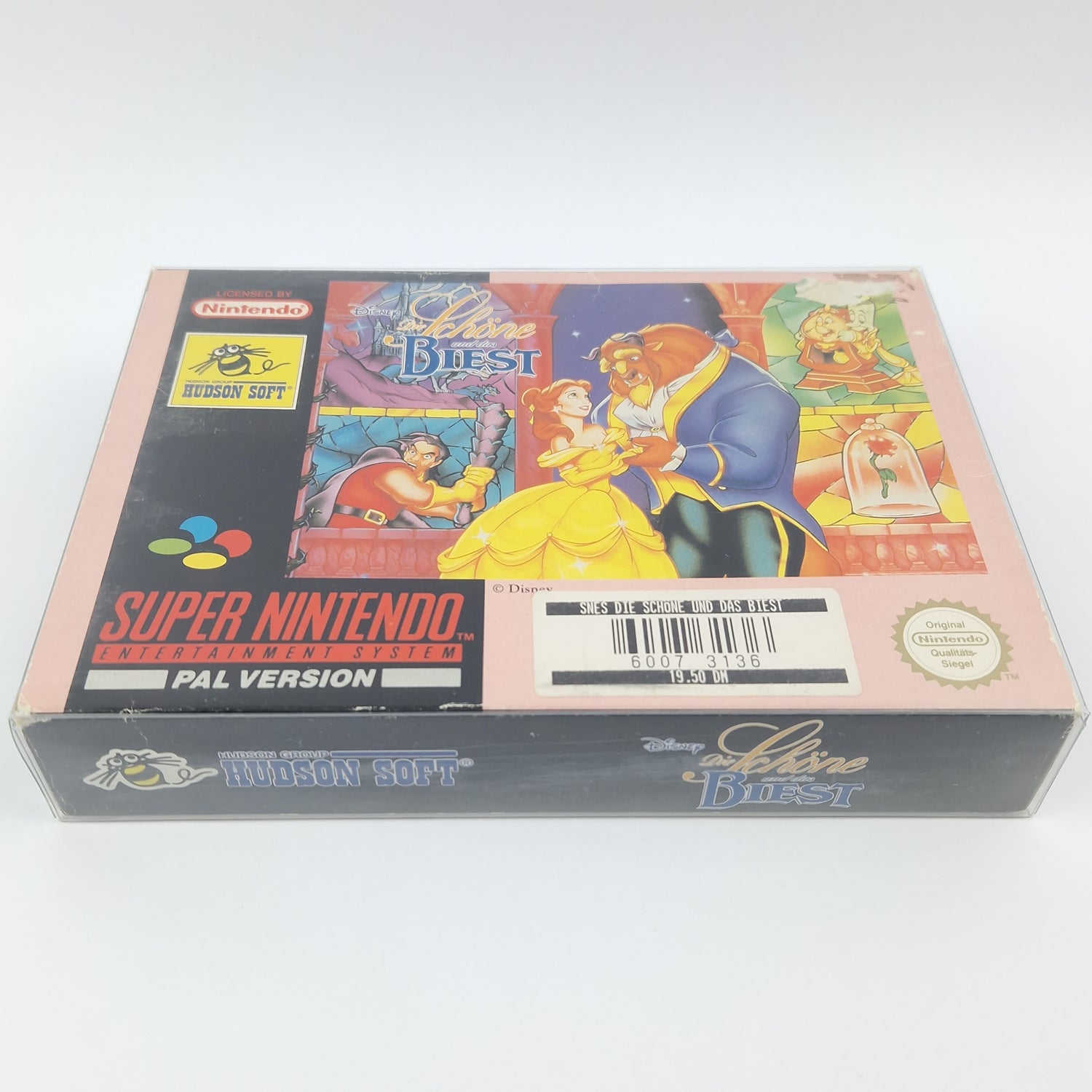 Super Nintendo Game: Beauty and the Beast - Module Instructions OVP SNES NOE