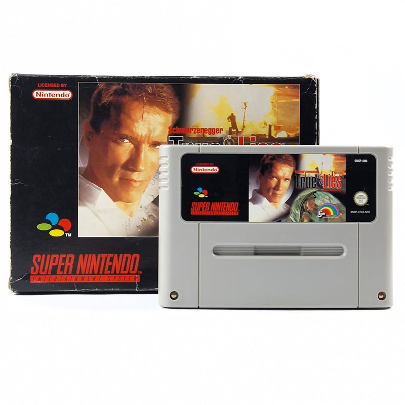 Super Nintendo Spiel : Schwarzenegger True Lies - Modul OVP ohne Anleitung SNES