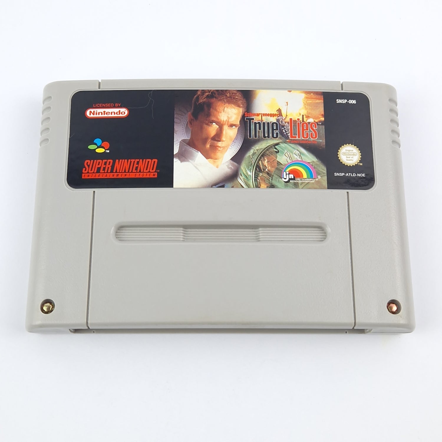 Super Nintendo Spiel : Schwarzenegger True Lies - Modul OVP ohne Anleitung SNES