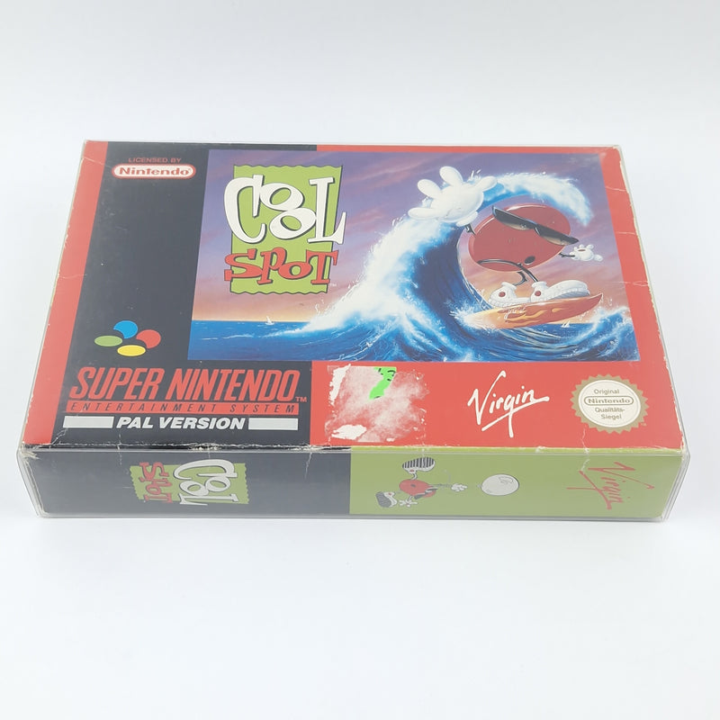 Super Nintendo Spiel : Cool Spot - Modul Anleitung OVP cib / SNES NOE