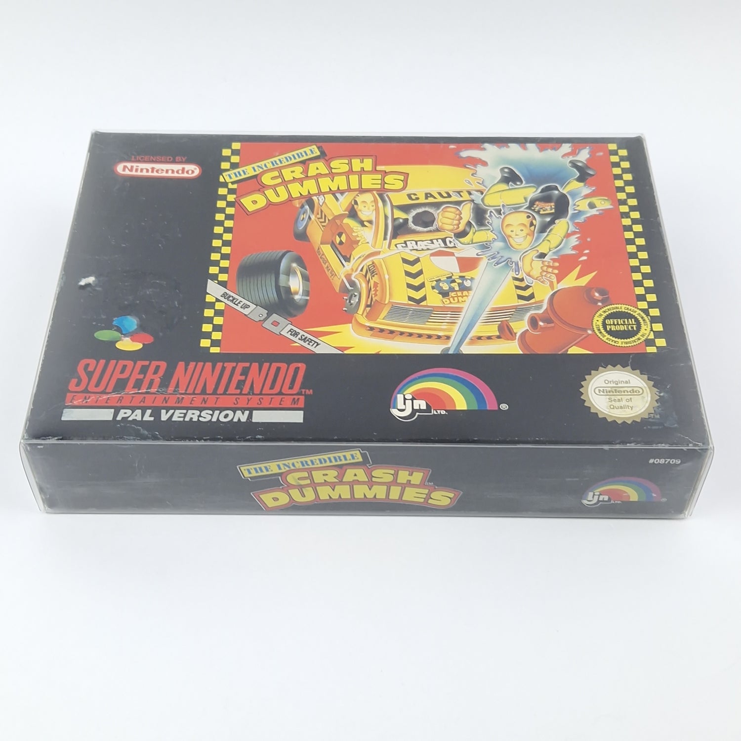 Super Nintendo Game: Crash Dummies - Module Instructions OVP cib / SNES NOE