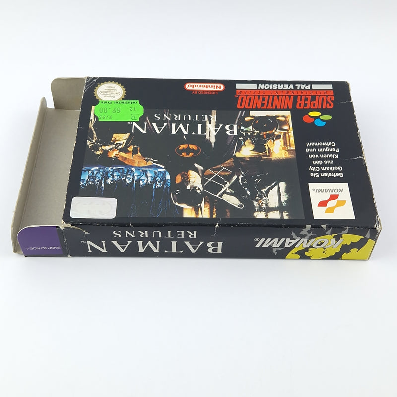 Super Nintendo Spiel : Batman Returns - Modul Anleitung OVP cib / SNES NOE-1