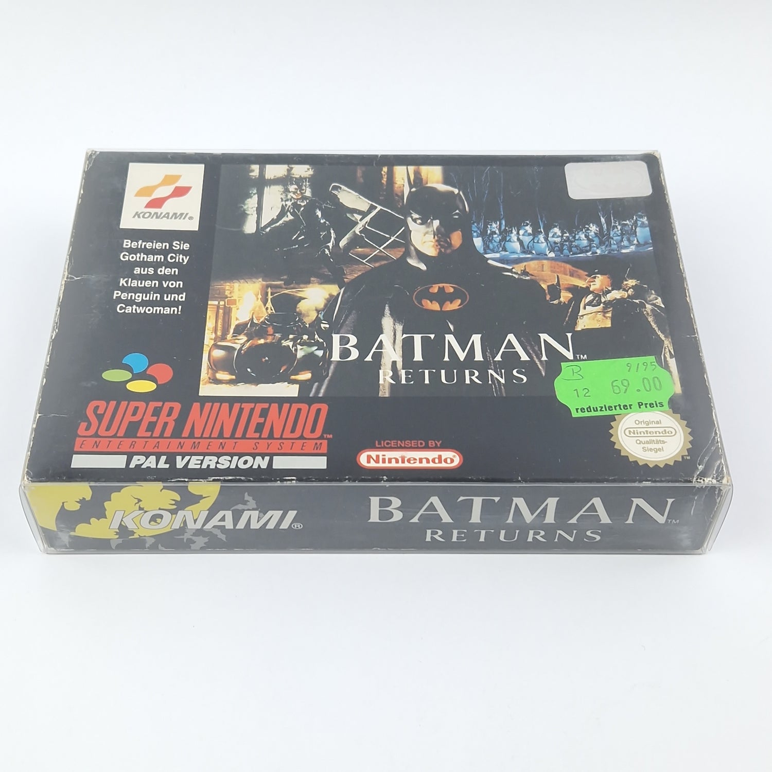 Super Nintendo Spiel : Batman Returns - Modul Anleitung OVP cib / SNES NOE-1