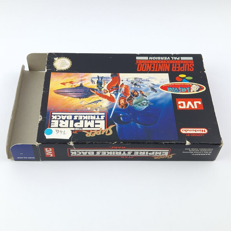 Super Nintendo Game: Super Star Wars The Empire Strikes Back - SNES OVP PAL