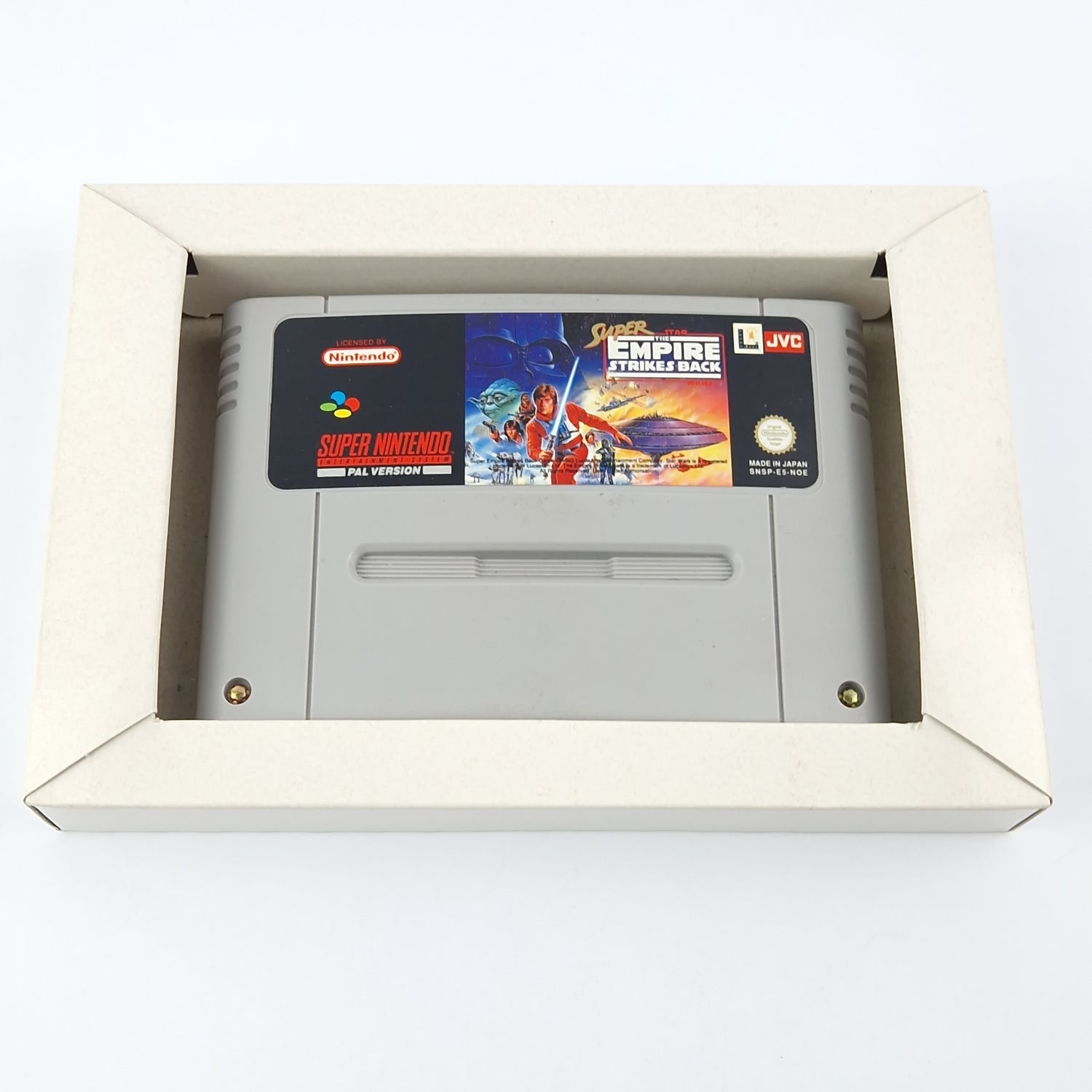 Super Nintendo Game: Super Star Wars The Empire Strikes Back - SNES OVP PAL