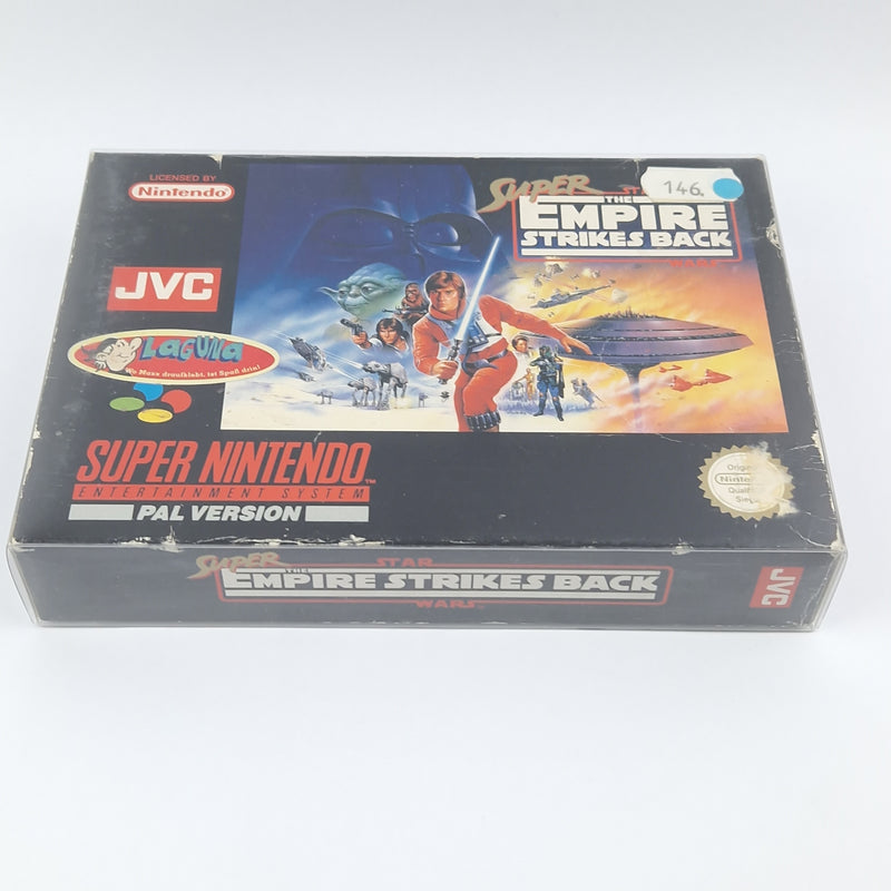 Super Nintendo Game: Super Star Wars The Empire Strikes Back - SNES OVP PAL