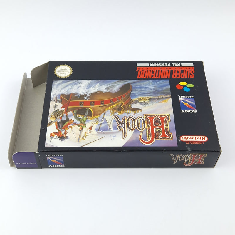 Super Nintendo Game: Hook - Module Instructions OVP cib / SNES PAL NOE